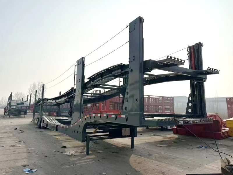 Car carrier semi trailer for sale — 6 to 10 car transporter