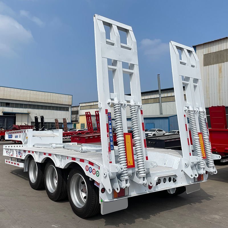 Low bed semi trailer for sale — heavy haul lowboy, 60–150 tonnes