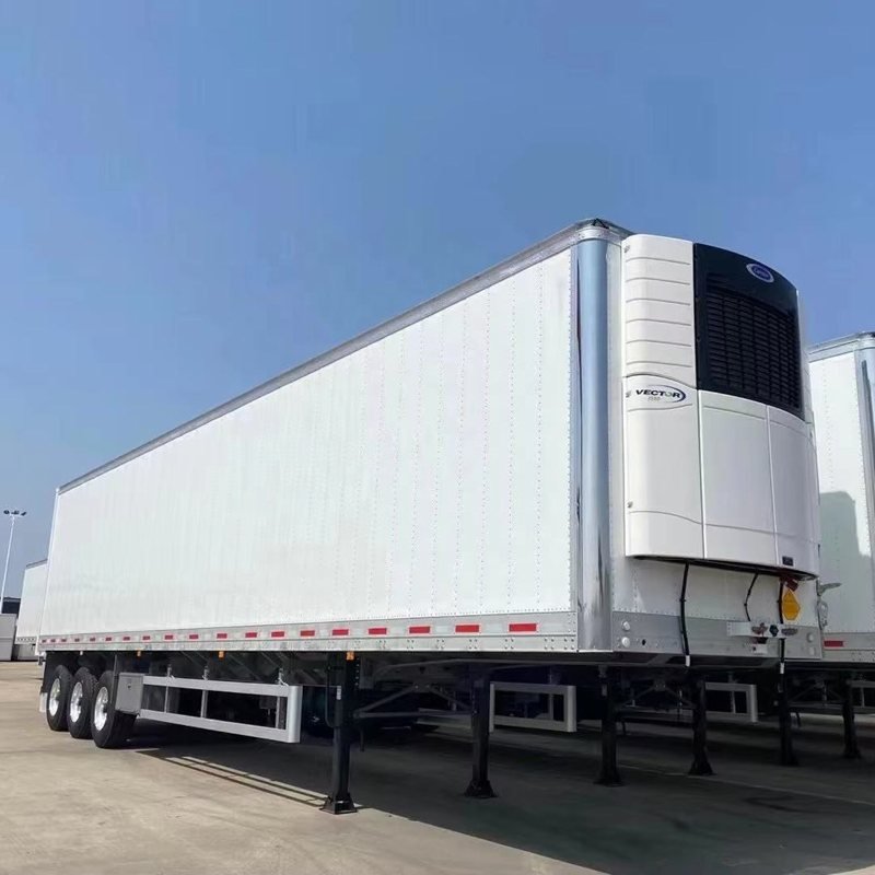 Refrigerated semi trailer for sale — reefer trailer with cooling unit